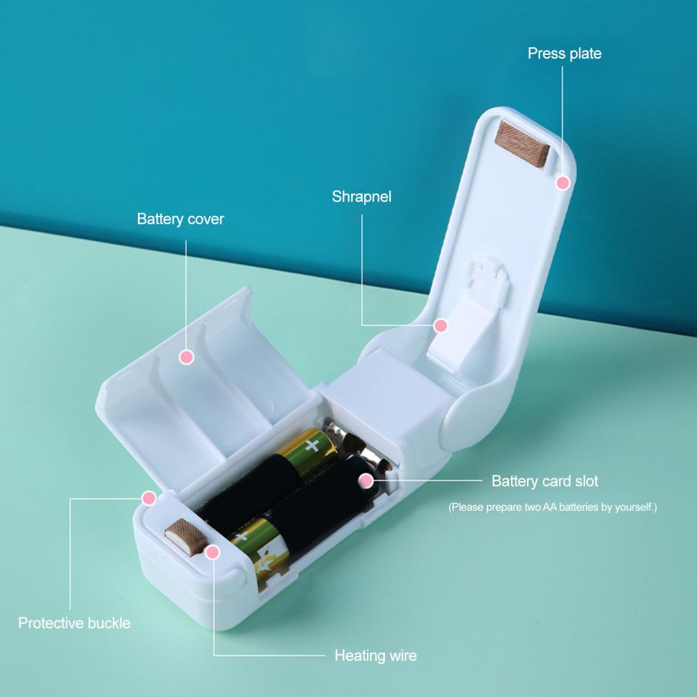 Fast Food With Snacks - Handheld Vacuum Sealer Fast Bag Sealer