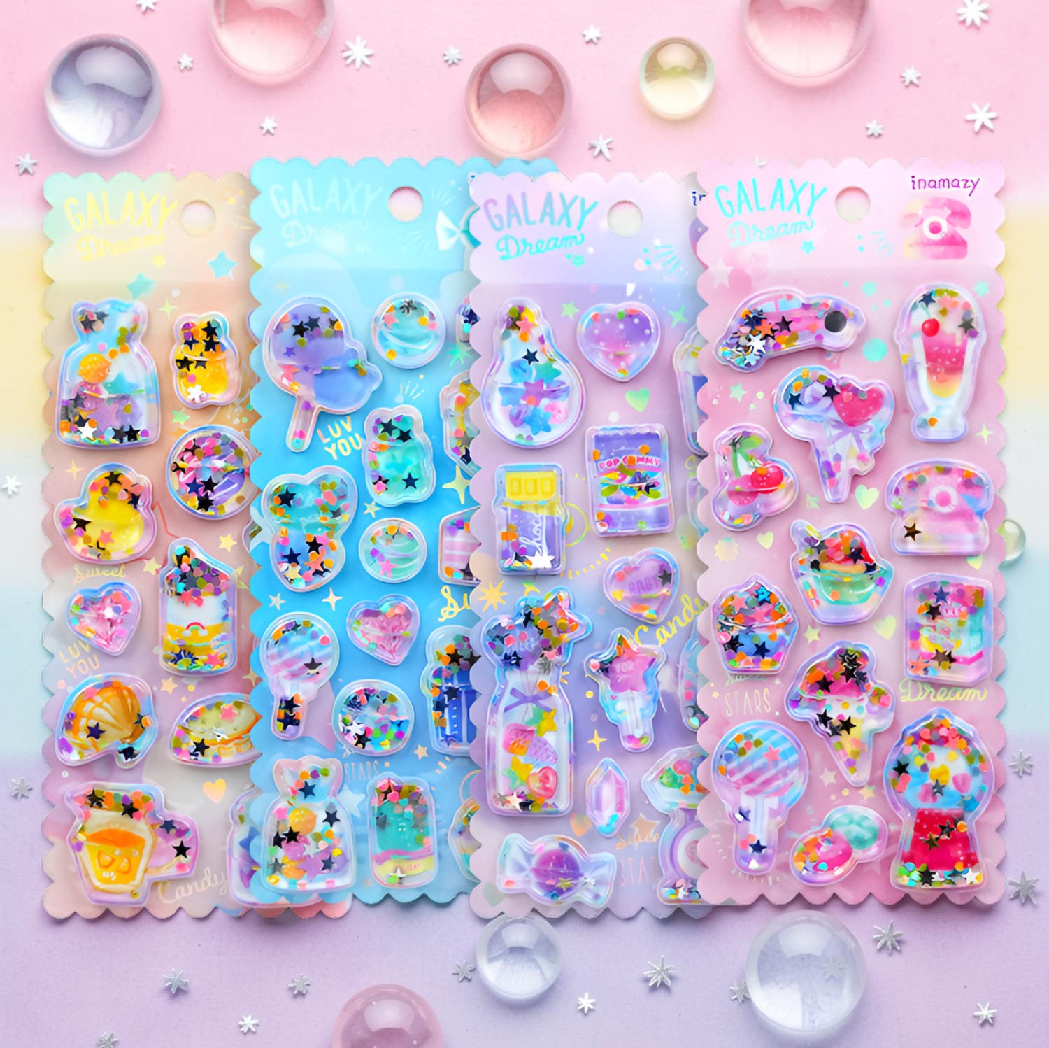 Candy Sour Strip - 1PC Kawaii Ice Cream 3D Liquid