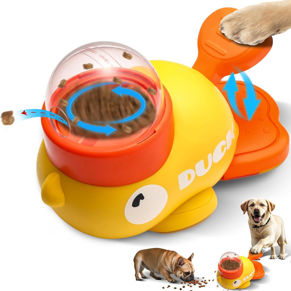 Food Snacks Distribution - Interactive Dog Toy Durable Plastic Pet