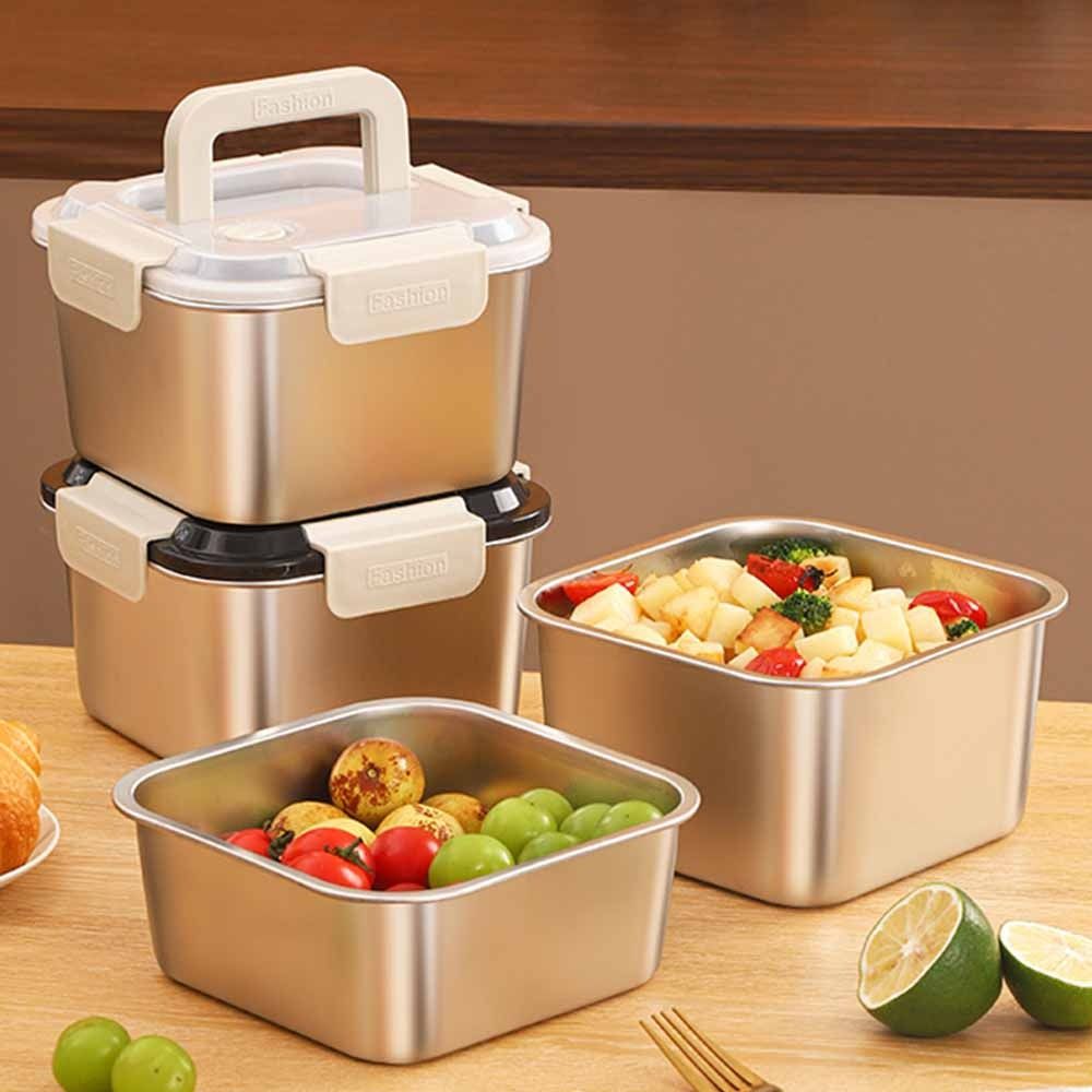 1800ML Stainless Steel Crisper – обзор и цена Food Snacks For Camping