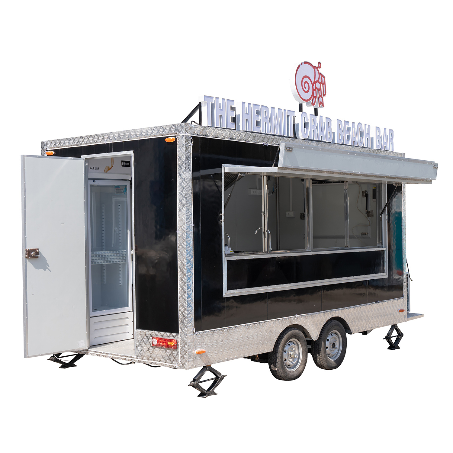 Fully Equipment Mobile Food Tr – обзор и цена Fast Food With Snacks