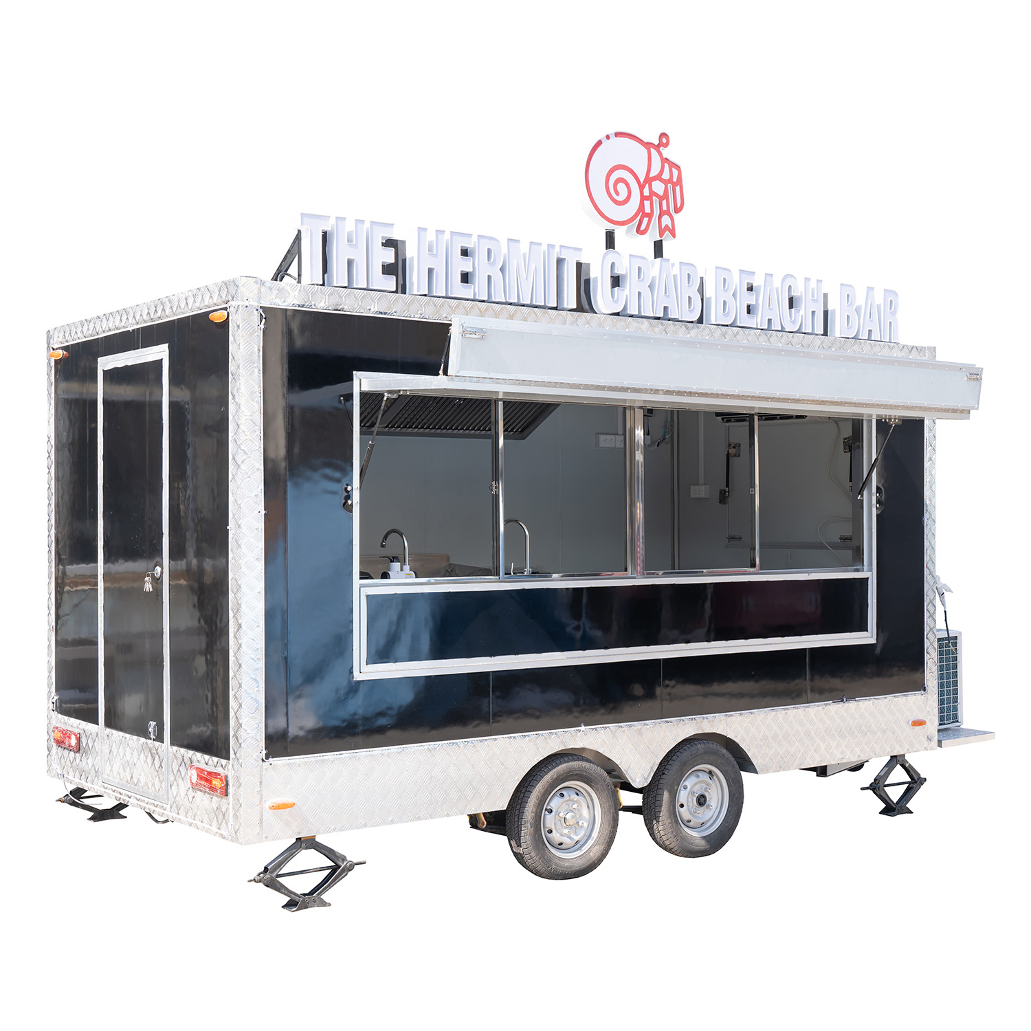 Fully Equipment Mobile Food Tr – обзор и цена Fast Food With Snacks