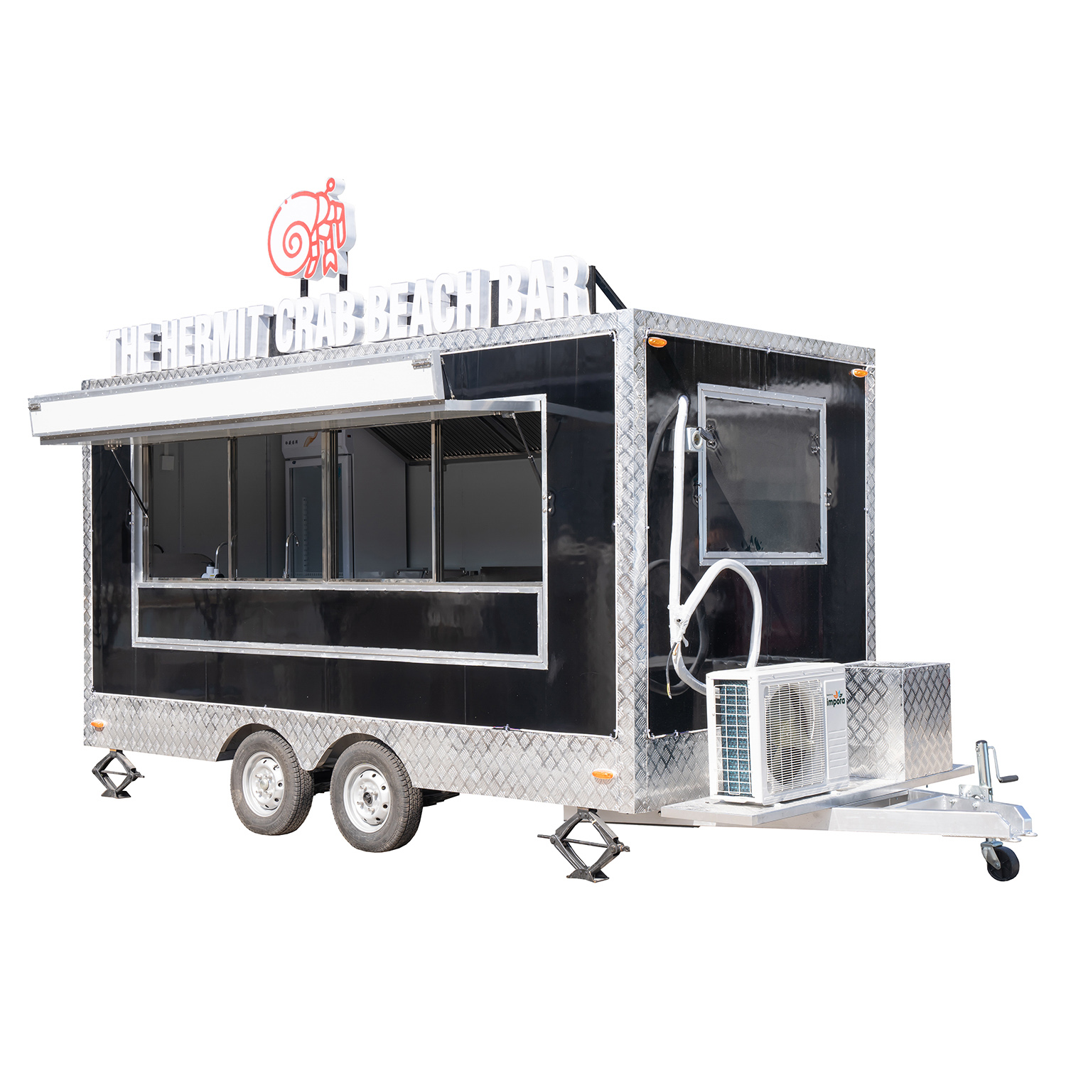 Fully Equipment Mobile Food Tr – обзор и цена Fast Food With Snacks