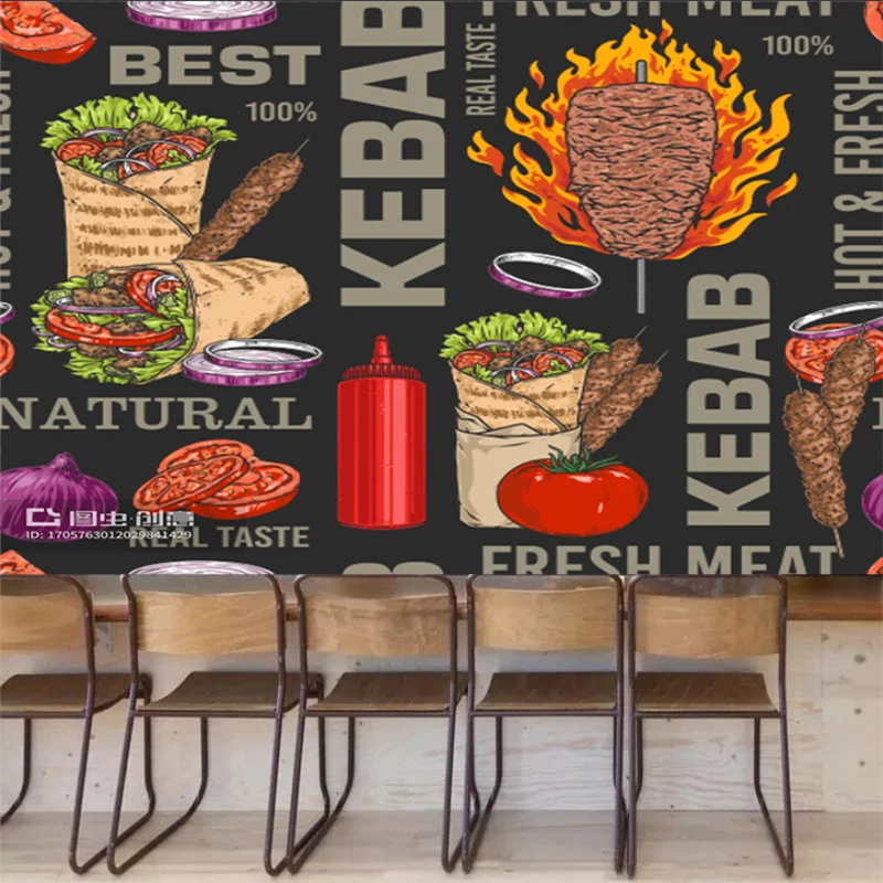 Custom Kebab Fast-food Restaur – обзор и цена Food Snacks Background