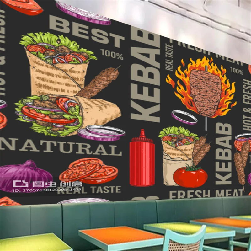 Custom Kebab Fast-food Restaur – обзор и цена Food Snacks Background