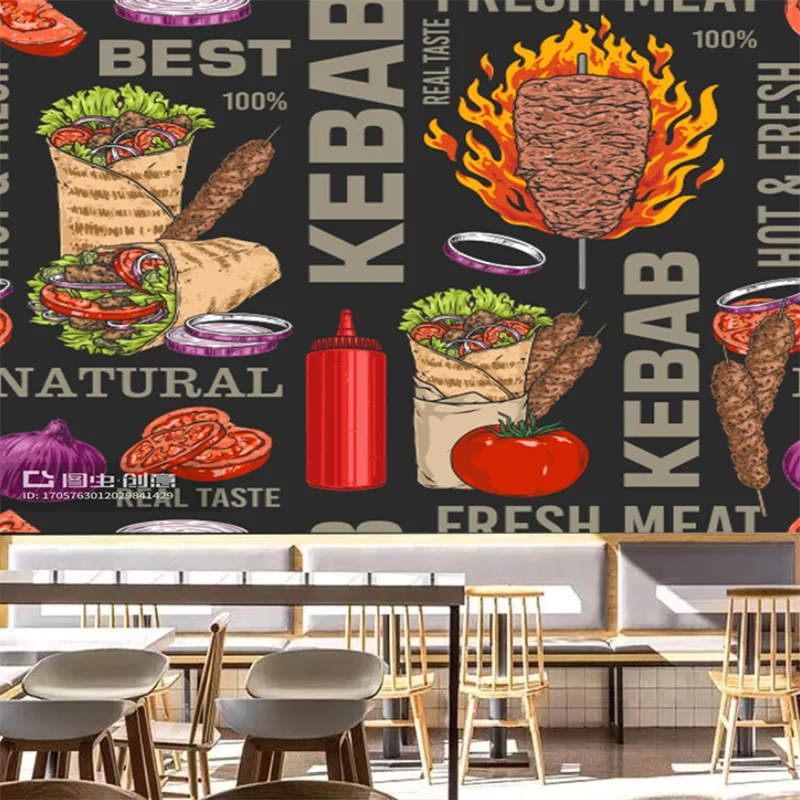 Custom Kebab Fast-food Restaur – обзор и цена Food Snacks Background