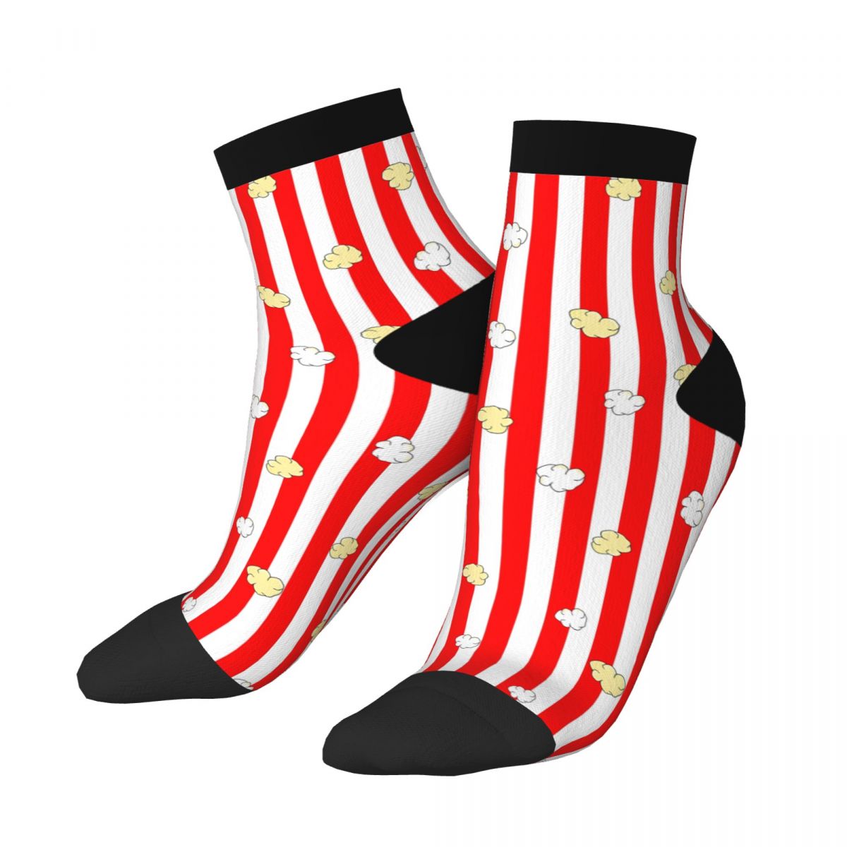 Cute Popcorn Striped Socks Sof – обзор и цена Food Lovers Snacks