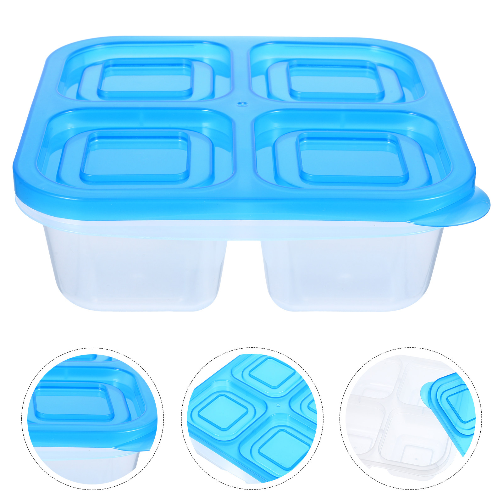 Four Compartment Bento Contain – обзор и цена Food Snacks For Hiking