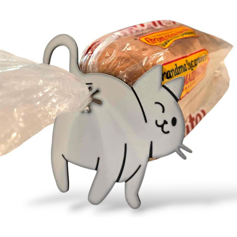 2pcs 3D Cat Butt Bread Bag Cli – обзор и цена Food Lovers Snacks