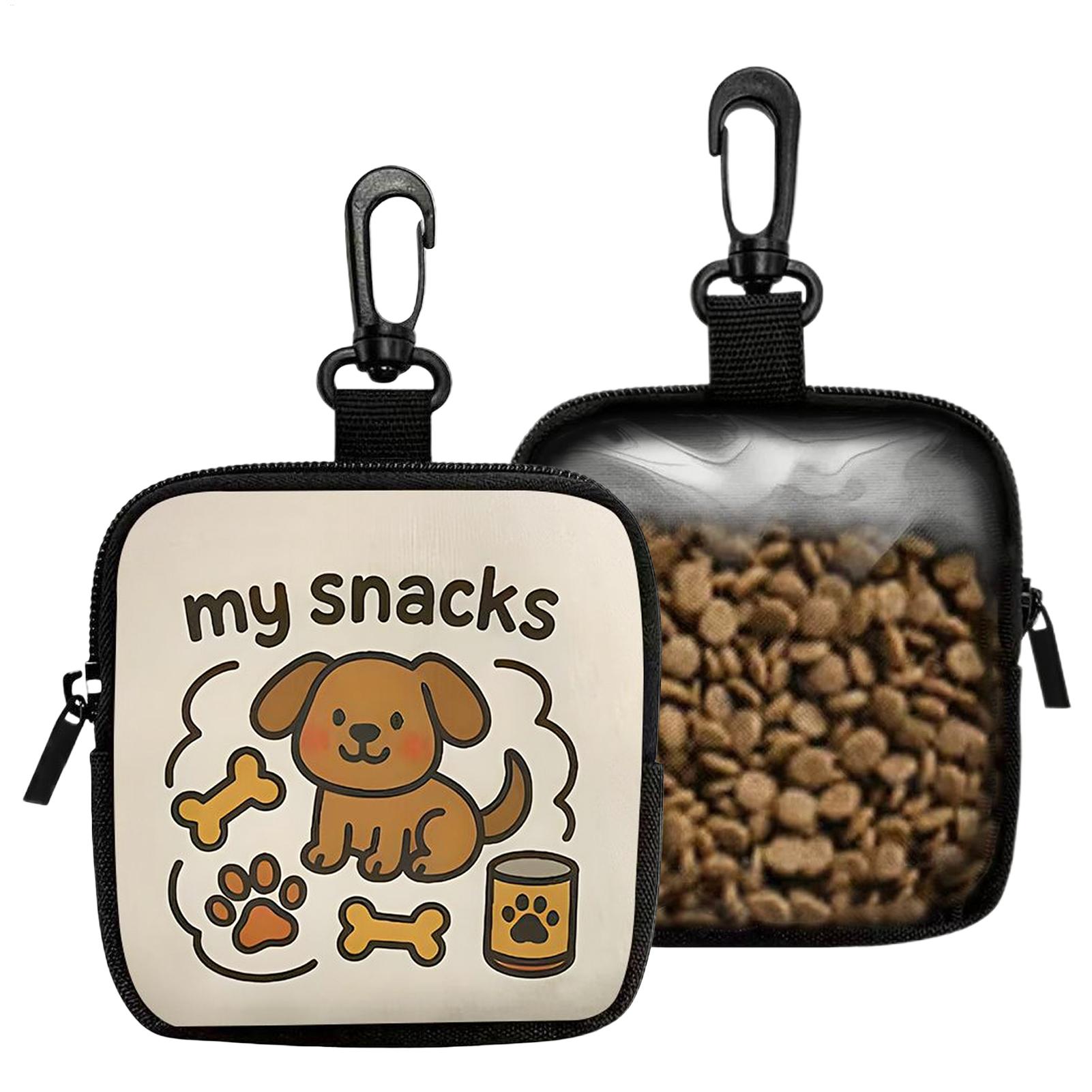 Dog Treat Pouch Portable Food  – обзор и цена Food Snacks For Hiking