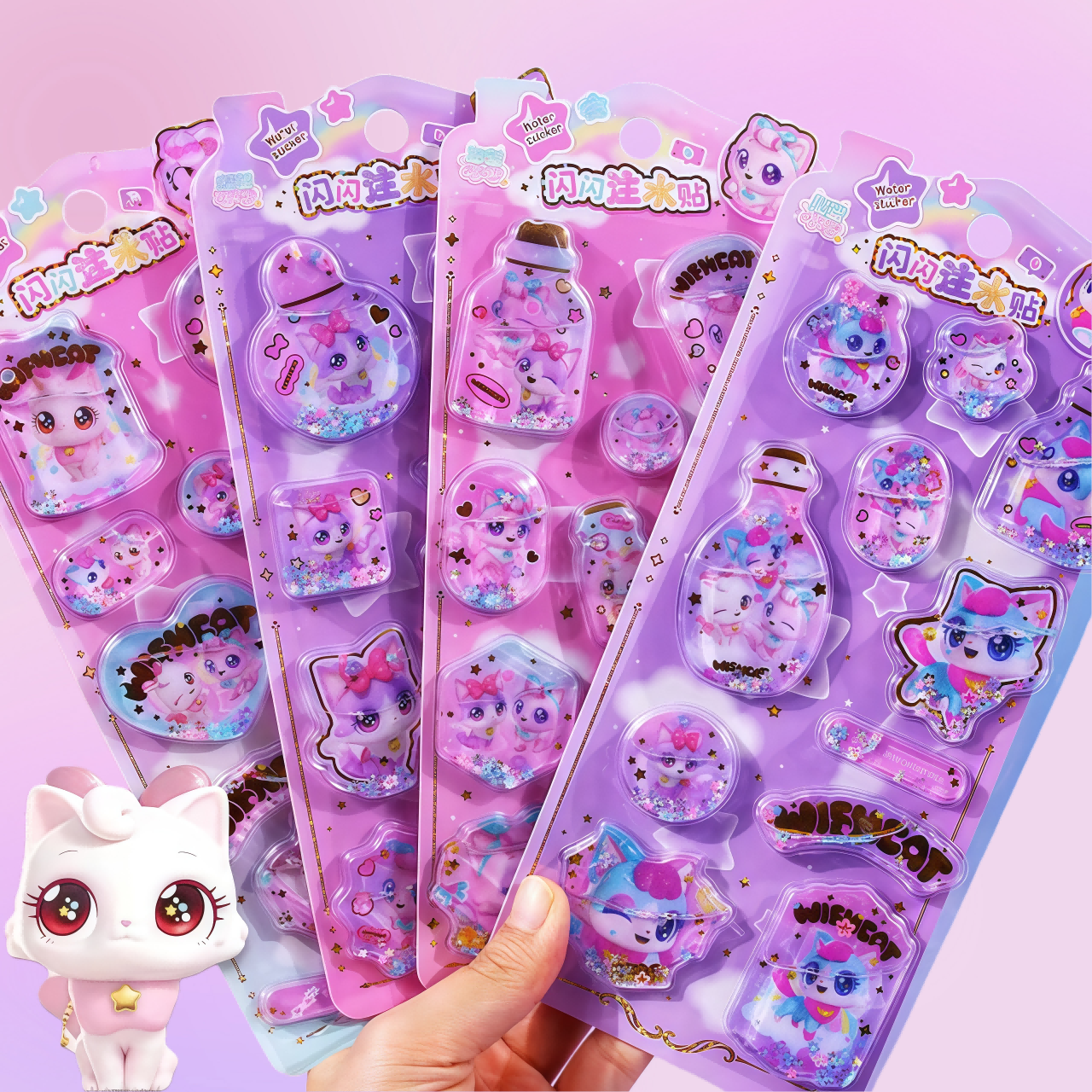 1PC Kawaii 3D Puffy Shaker Sti – обзор и цена Candy Sour Strip