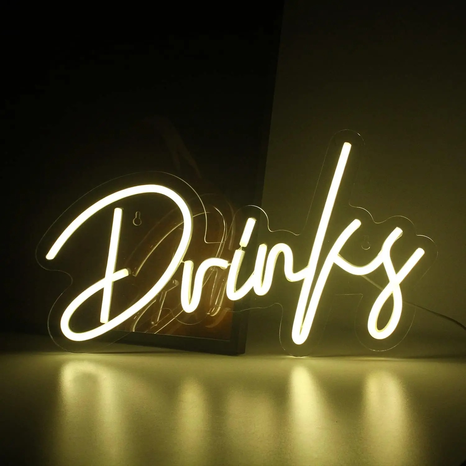 Drinks & Snacks Bar LED Neon L – обзор и цена Food Snacks Background