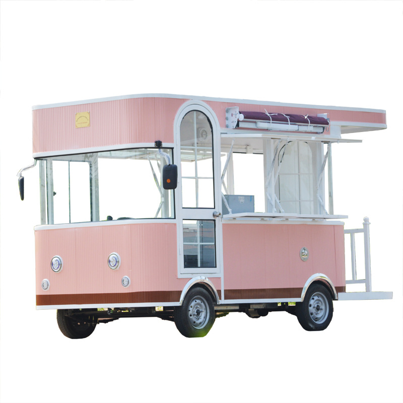 OEM Fast food ice cream mobile – обзор и цена Fast Food With Snacks