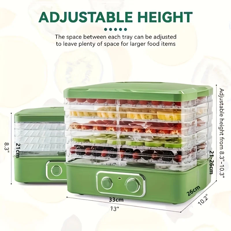 KEEHOME Food Dehydrator for Je – обзор и цена Food Snacks That Are Green