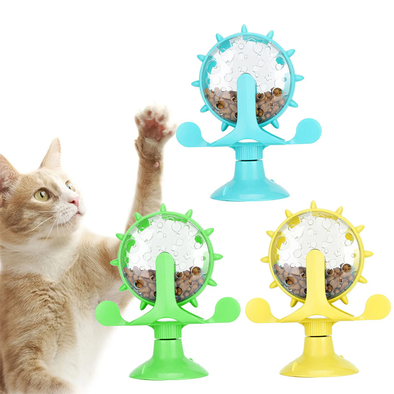 Rotating Windmill Style Cat Fo – обзор и цена Food Snacks Distribution