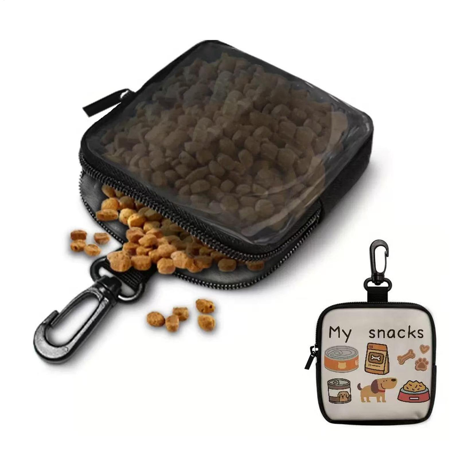 Dog Treat Pouch Portable Food  – обзор и цена Food Snacks For Hiking