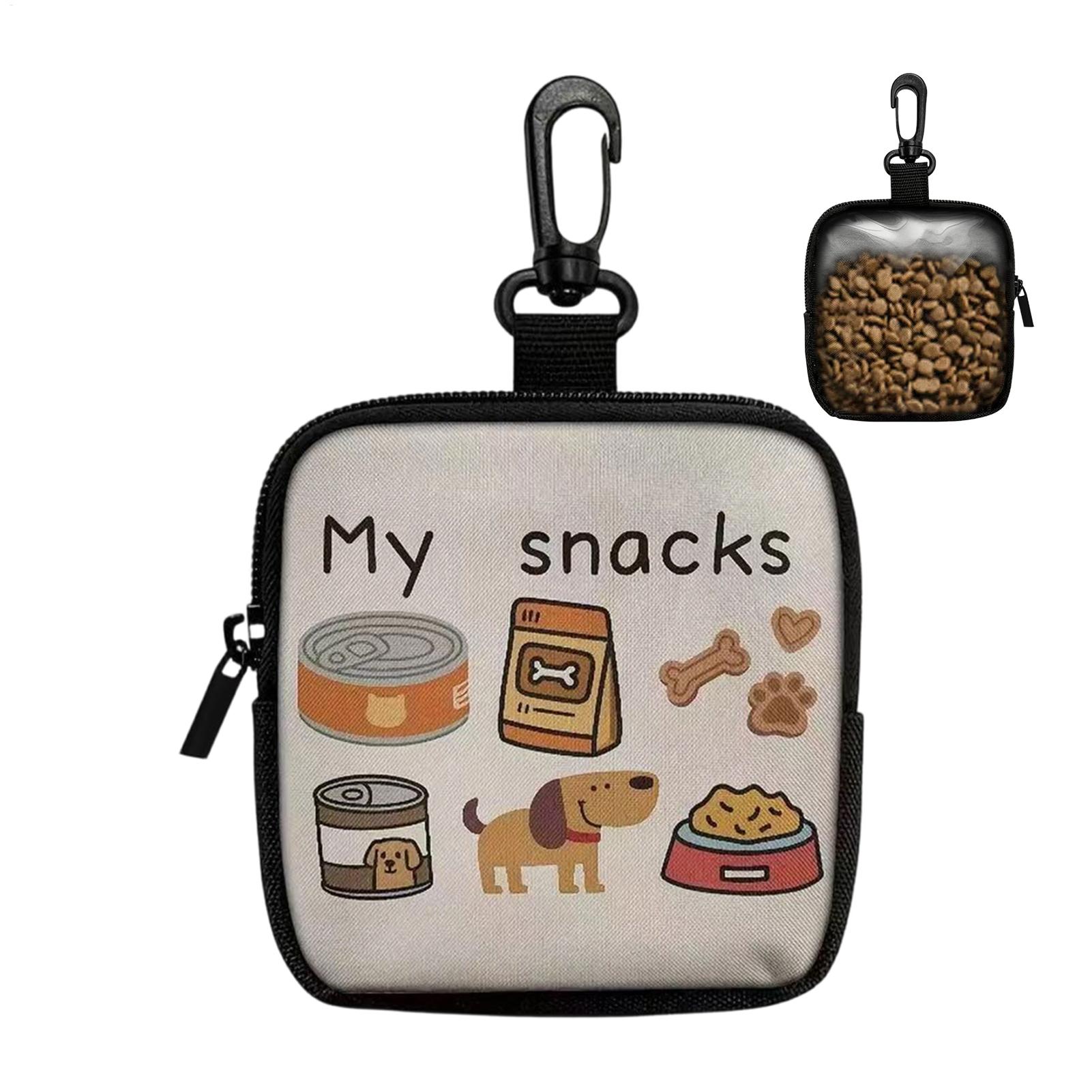Dog Treat Pouch Portable Food  – обзор и цена Food Snacks For Hiking