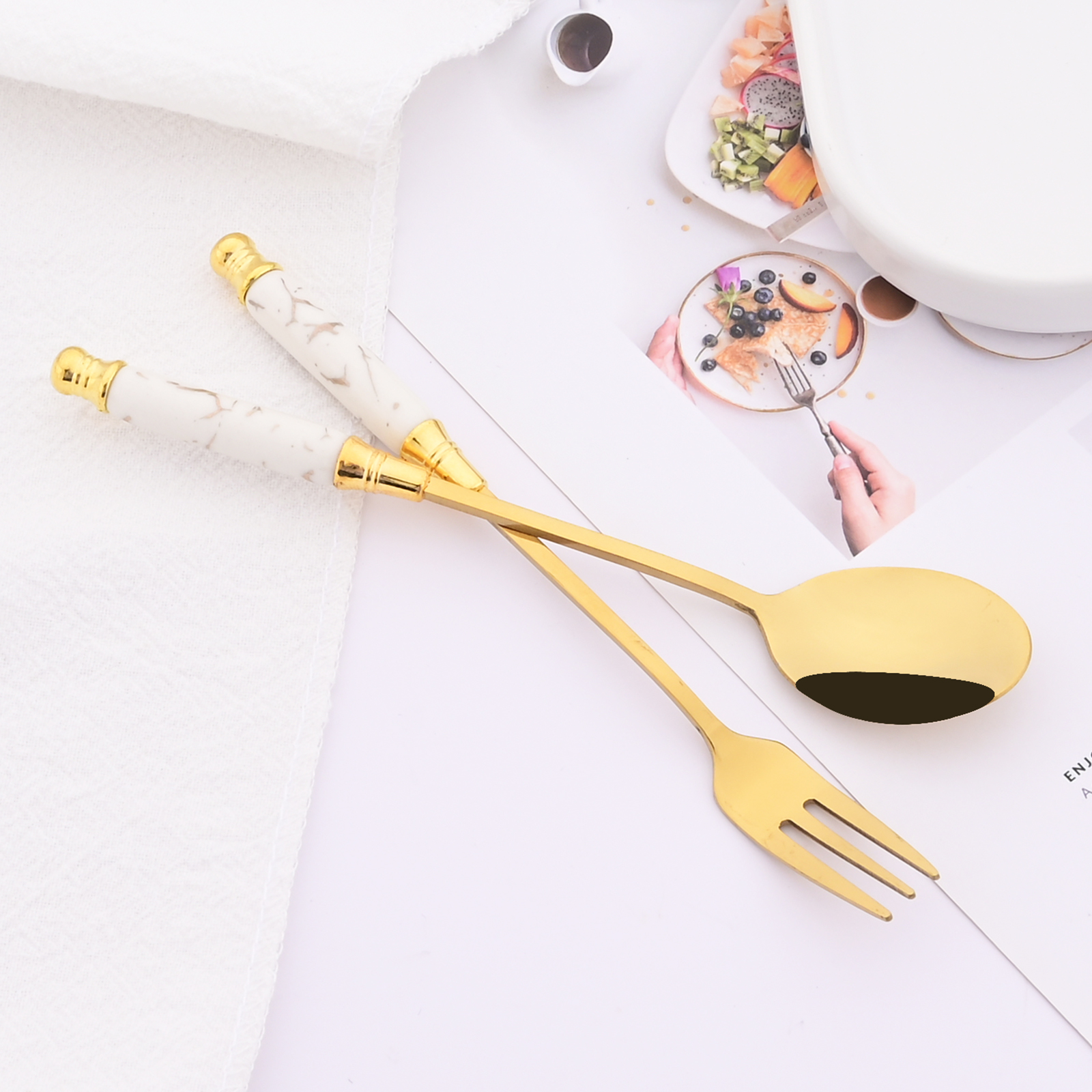 12Pcs Creative Dessert Spoon F – обзор и цена Food Snacks That Are Green