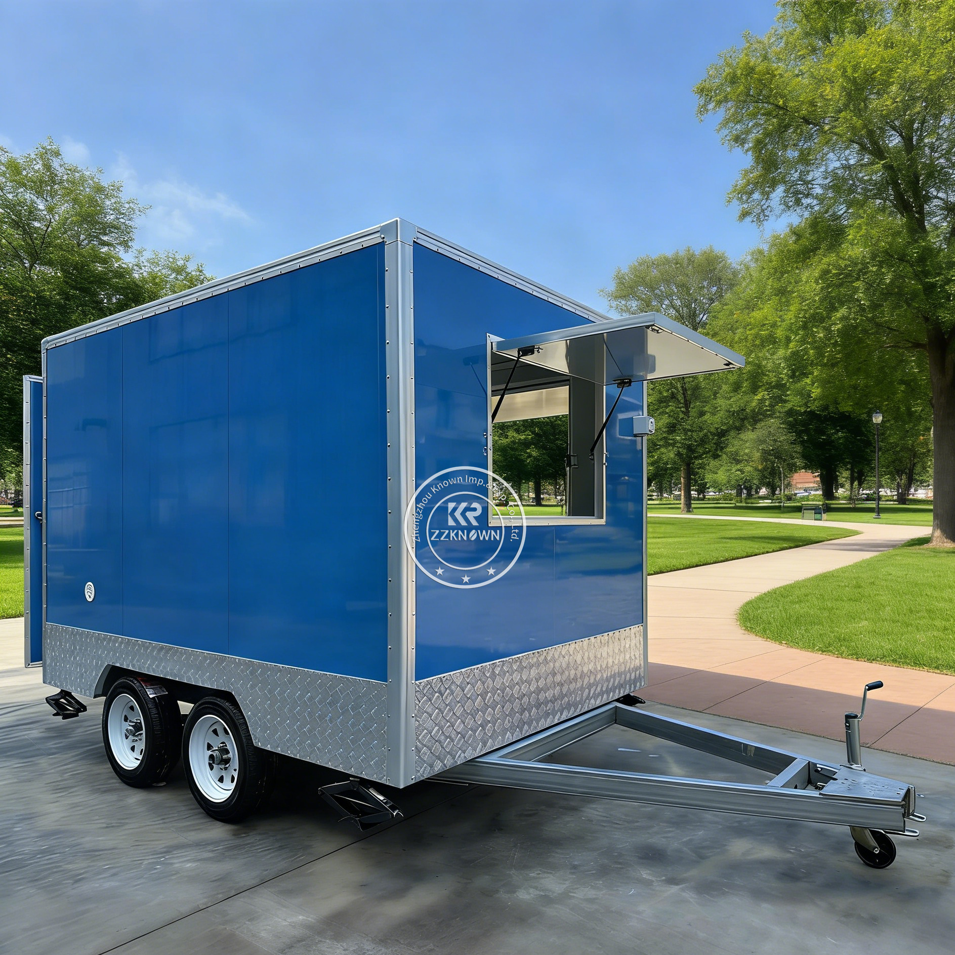 Custom Catering Trailer Mobile – обзор и цена Fast Food With Snacks