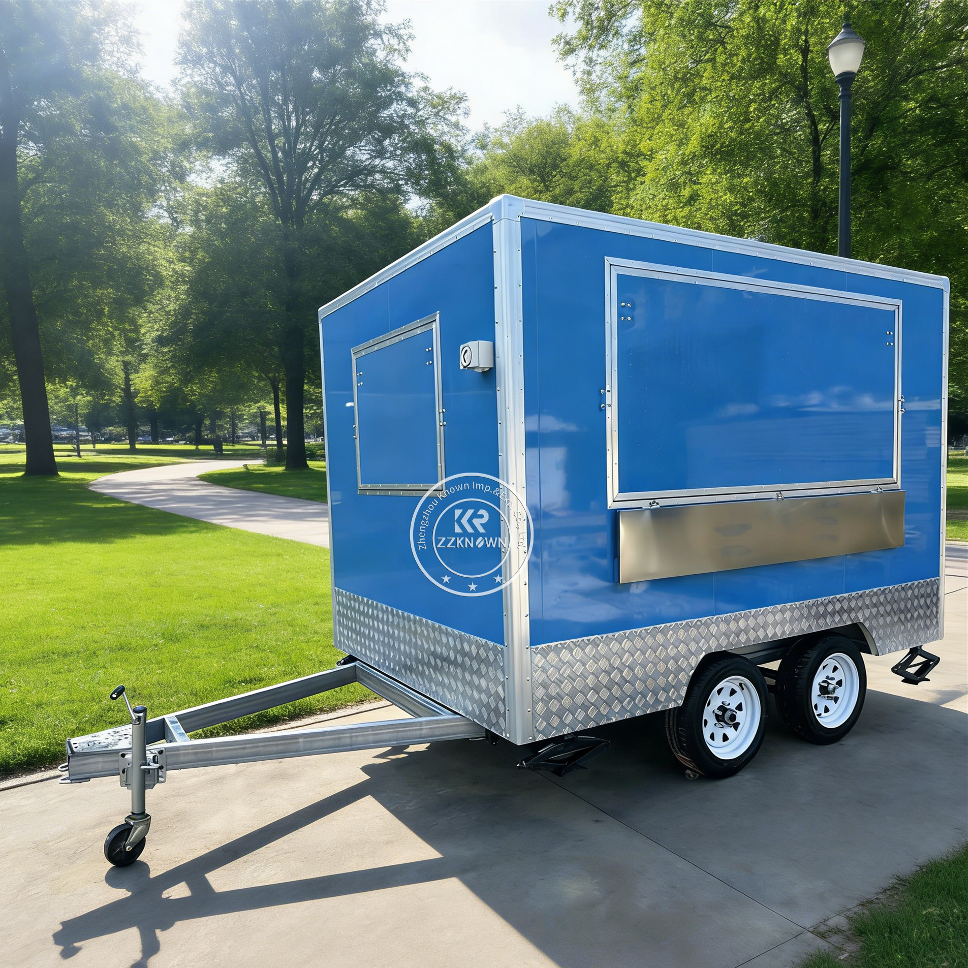 Custom Catering Trailer Mobile – обзор и цена Fast Food With Snacks