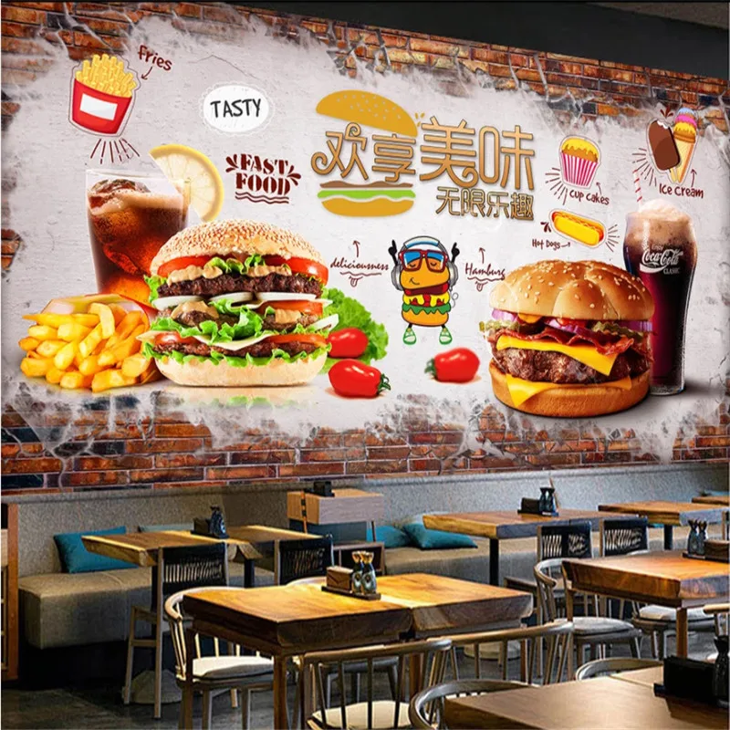 Customized Text Burger French  – обзор и цена Food Snacks Background