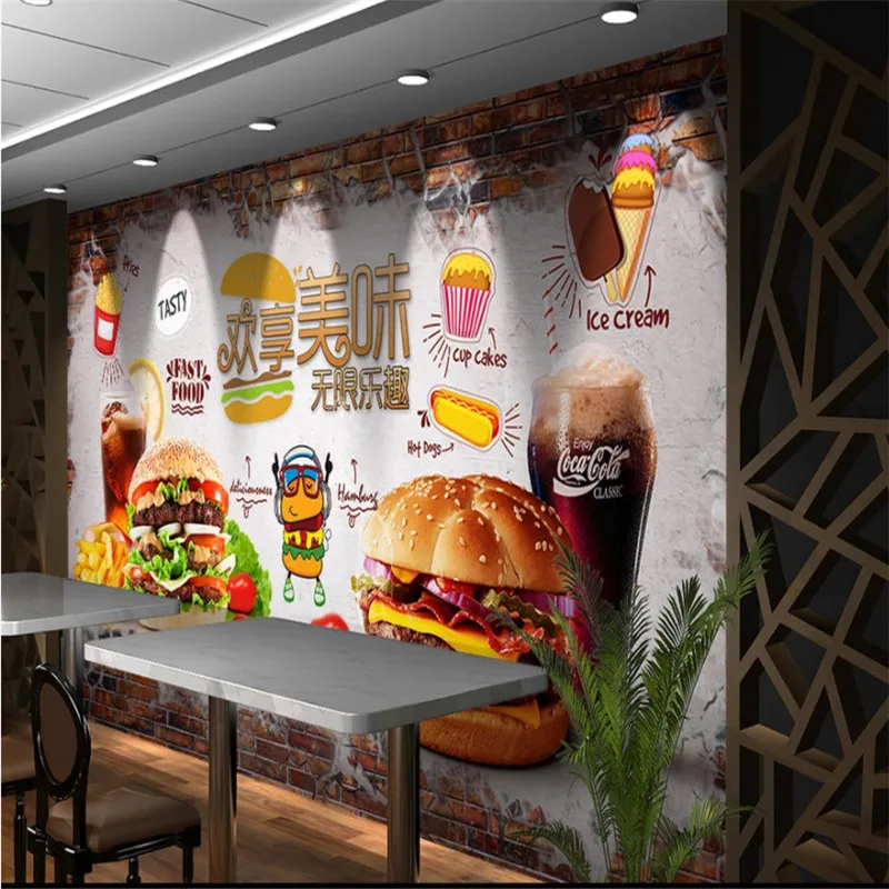 Customized Text Burger French  – обзор и цена Food Snacks Background