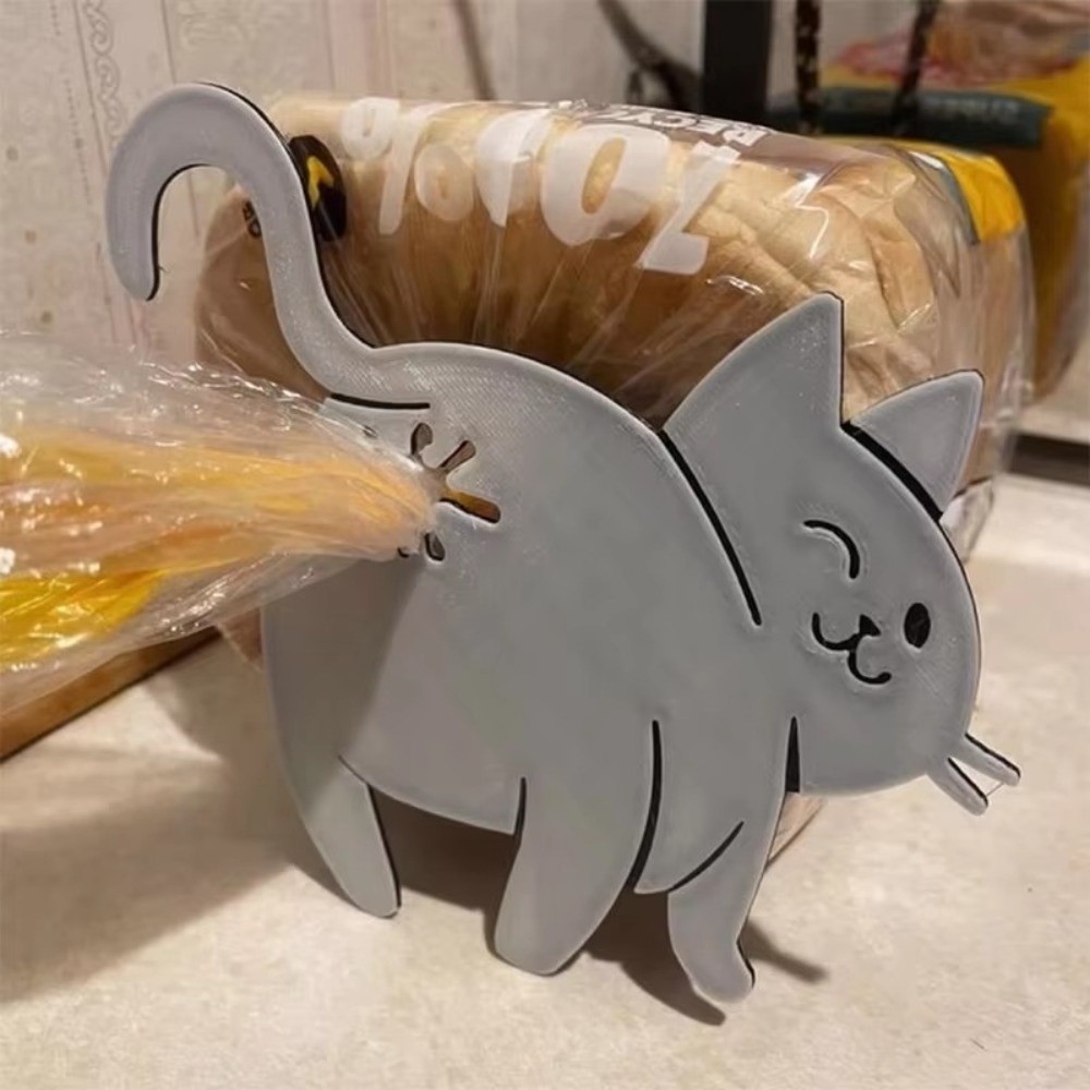 Cute 3D Printed Bread Bag Clip – обзор и цена Food Lovers Snacks