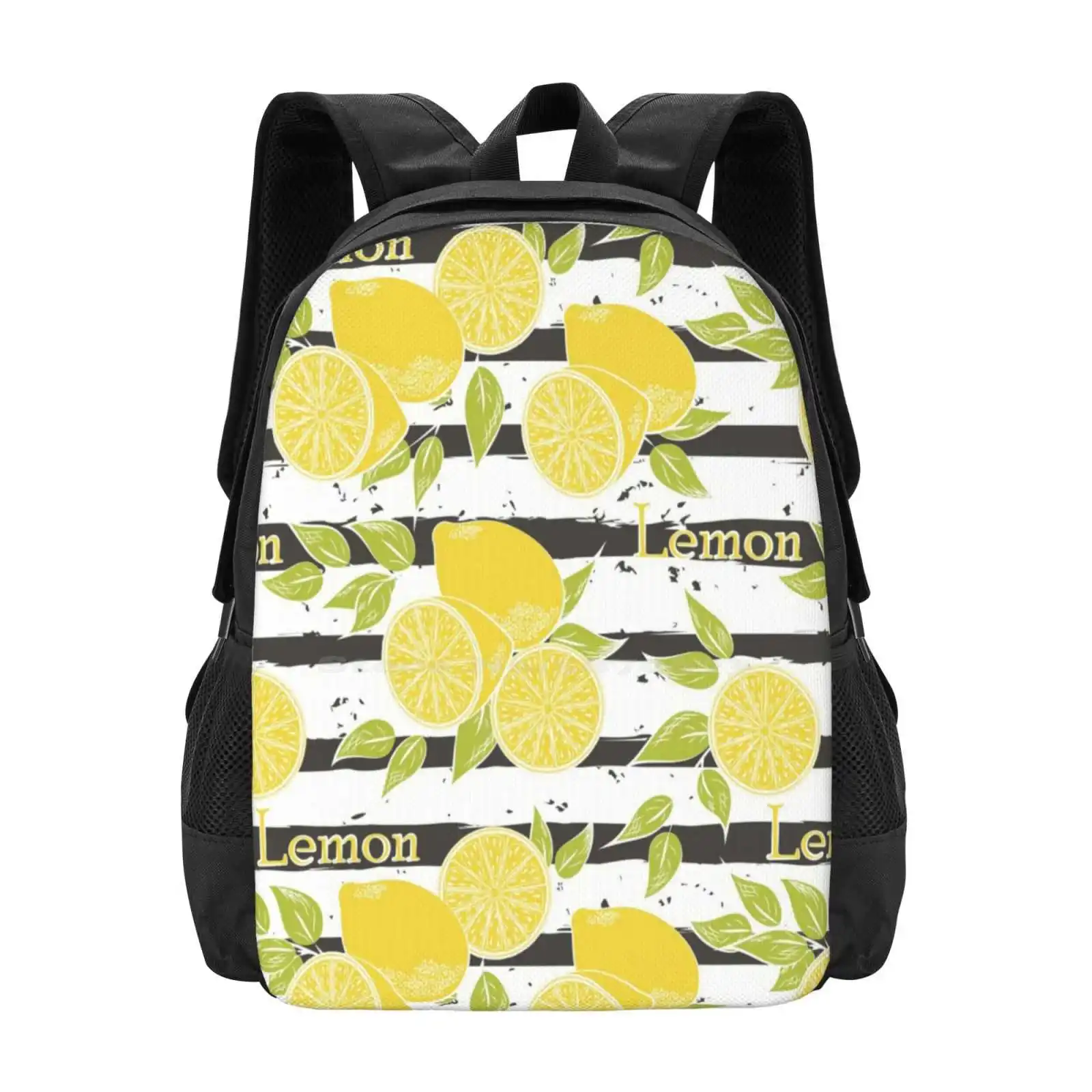 Lemons Bag Backpack For Men Wo – обзор и цена Food Snacks Background