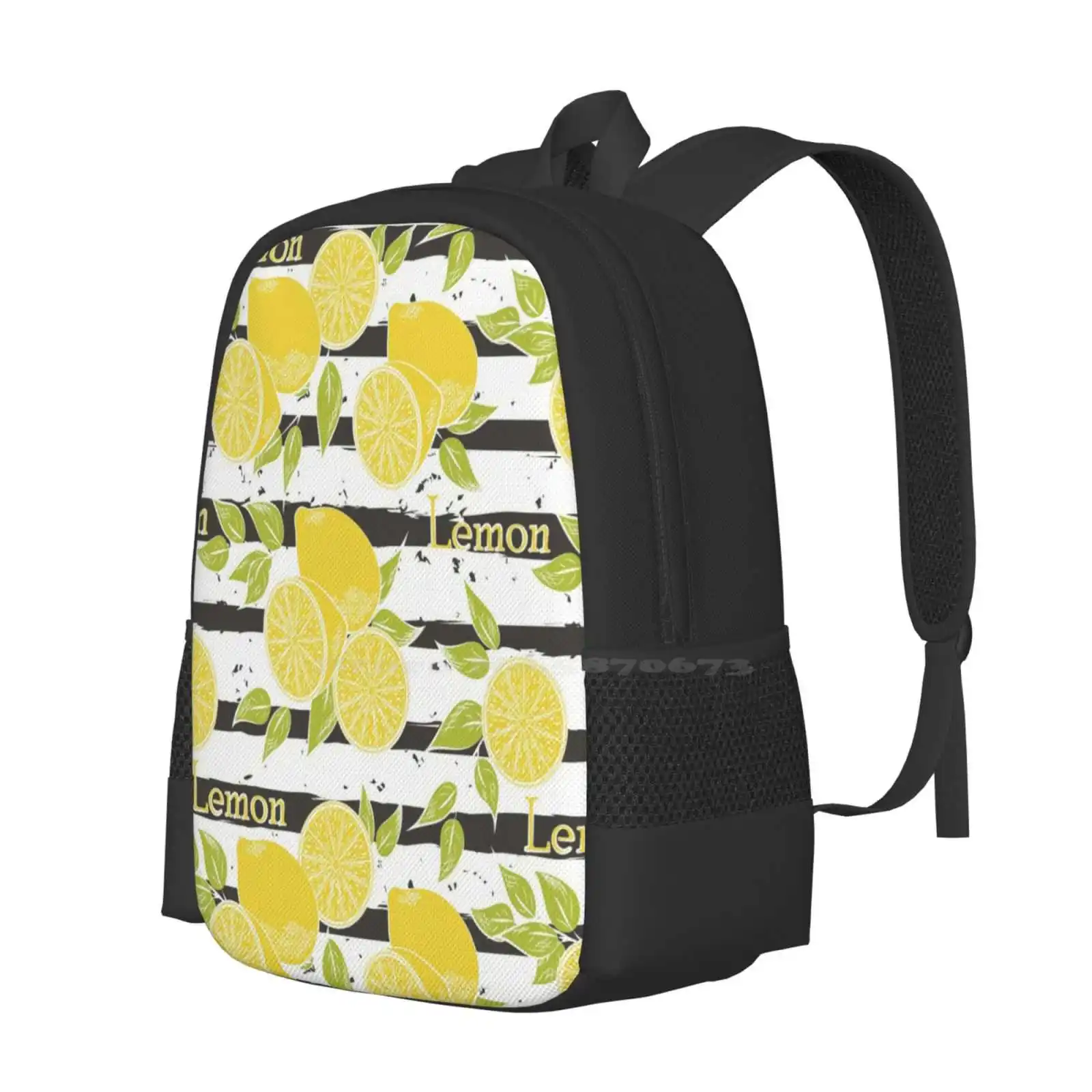 Lemons Bag Backpack For Men Wo – обзор и цена Food Snacks Background