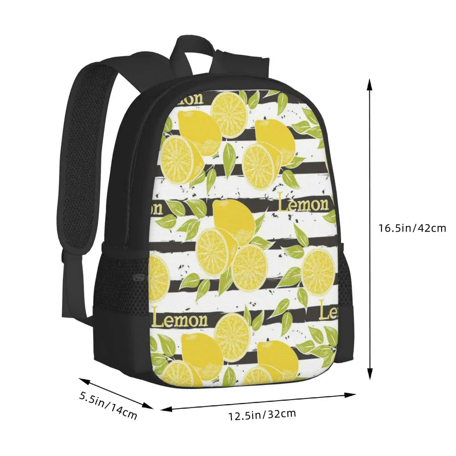 Lemons Bag Backpack For Men Wo – обзор и цена Food Snacks Background