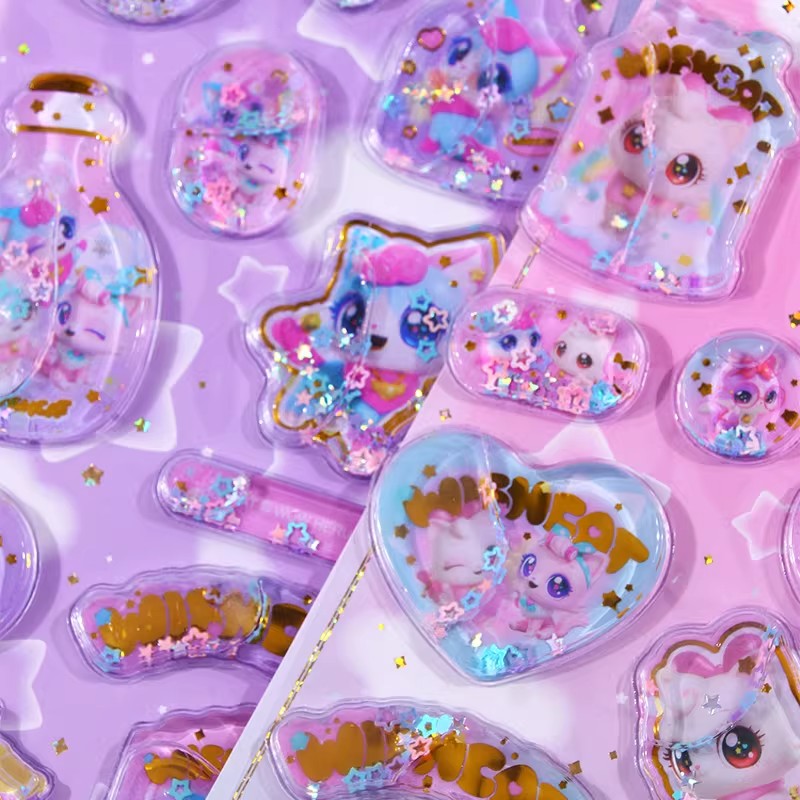Kawaii Cat 3D Shaker Glitter S – обзор и цена Candy Sour Strip
