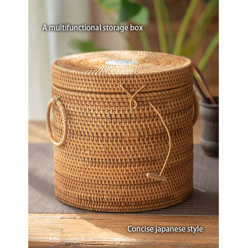 Handwoven Rattan Tea Storage B – обзор и цена Food Snacks That Are Green