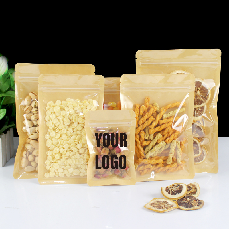 100pcs Eco-friendly Kraft Pape – обзор и цена Food Good Snacks