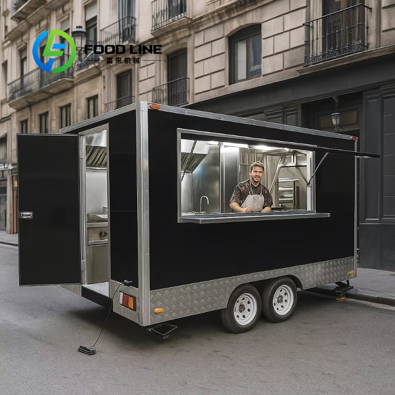 Customized Mobile Kitchen Outd – обзор и цена Fast Food With Snacks