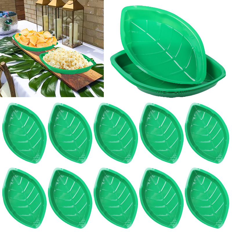 6Pcs Green Palm Leaf Plate Sna – обзор и цена Food Snacks That Are Green