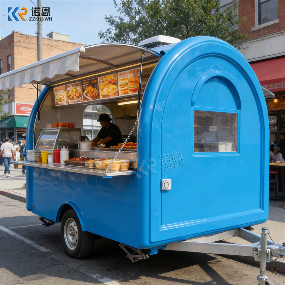 Commercial Fast Food Trailer M – обзор и цена Fast Food With Snacks