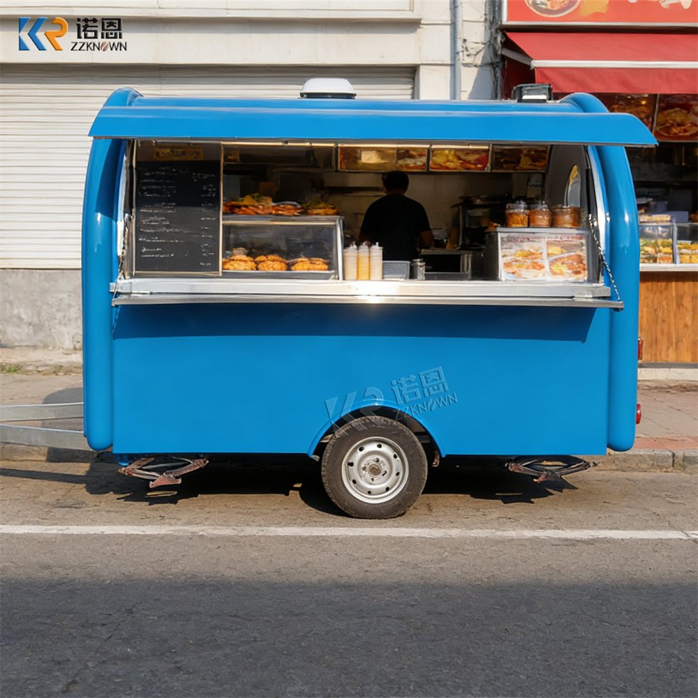 Commercial Fast Food Trailer M – обзор и цена Fast Food With Snacks