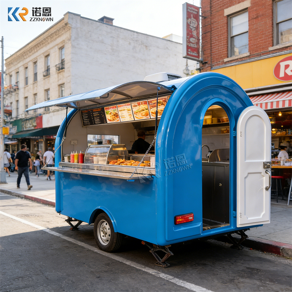 Commercial Fast Food Trailer M – обзор и цена Fast Food With Snacks