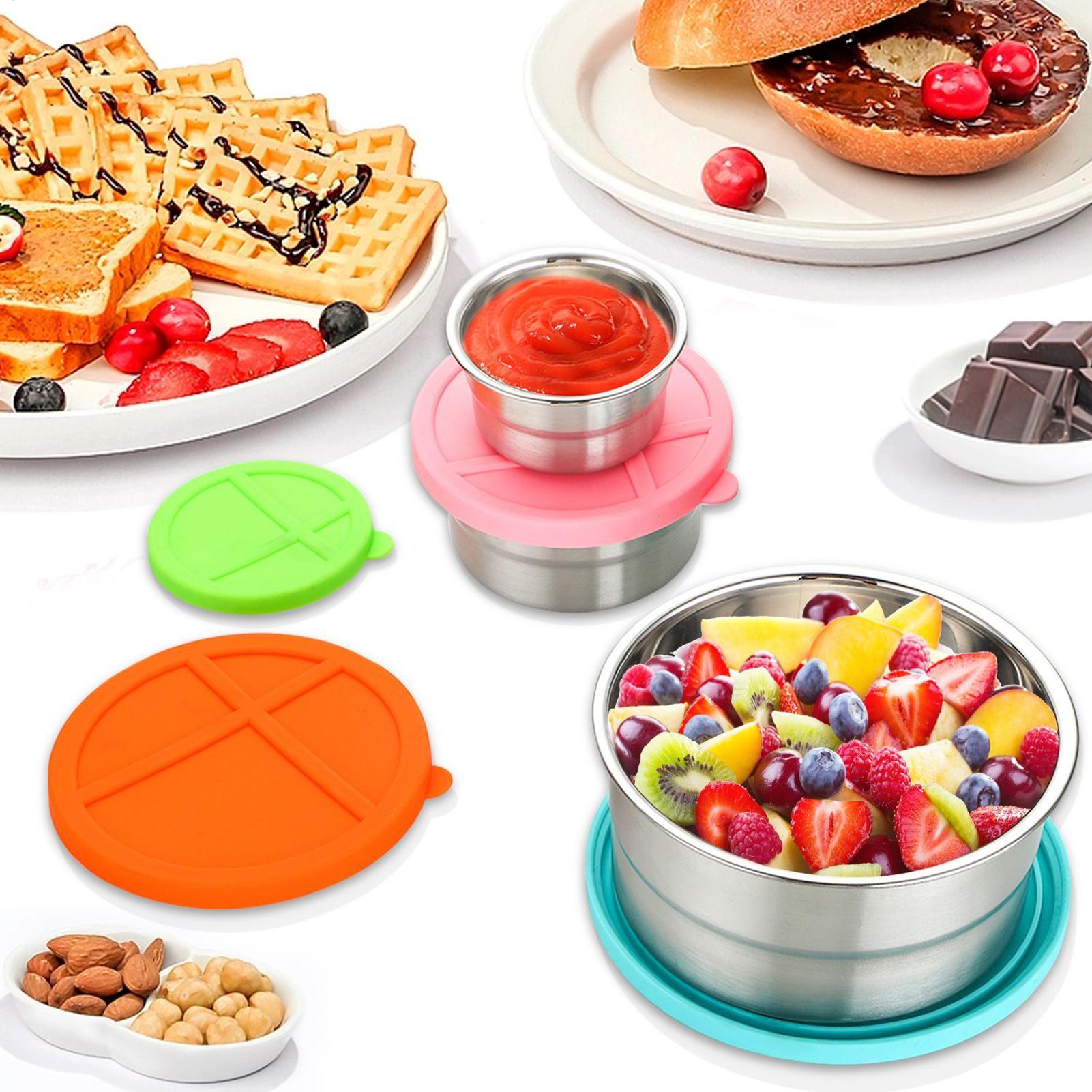 Metal Food Container 5 Pieces  – обзор и цена Food Snacks For Camping