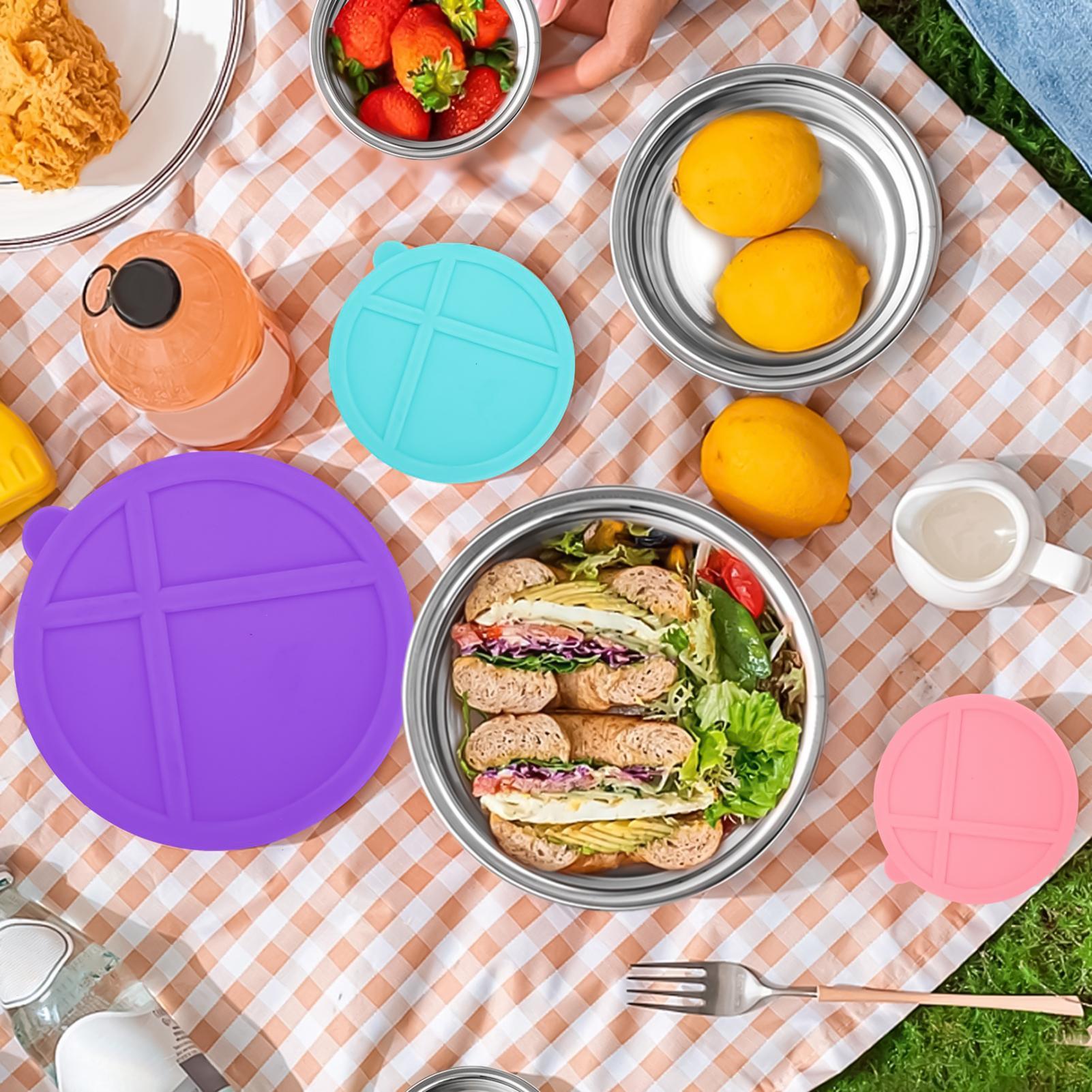 Metal Food Container 5 Pieces  – обзор и цена Food Snacks For Camping