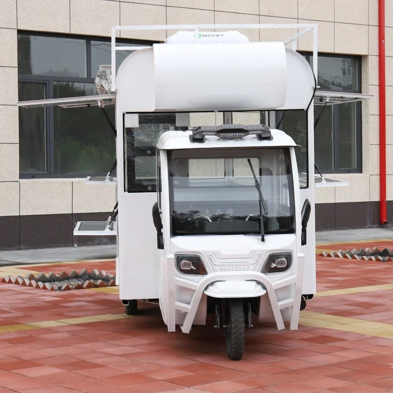 Electric three wheeled snack c – обзор и цена Fast Food With Snacks