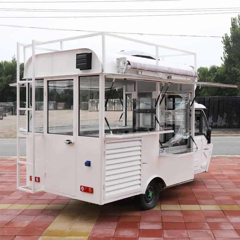 Electric three wheeled snack c – обзор и цена Fast Food With Snacks