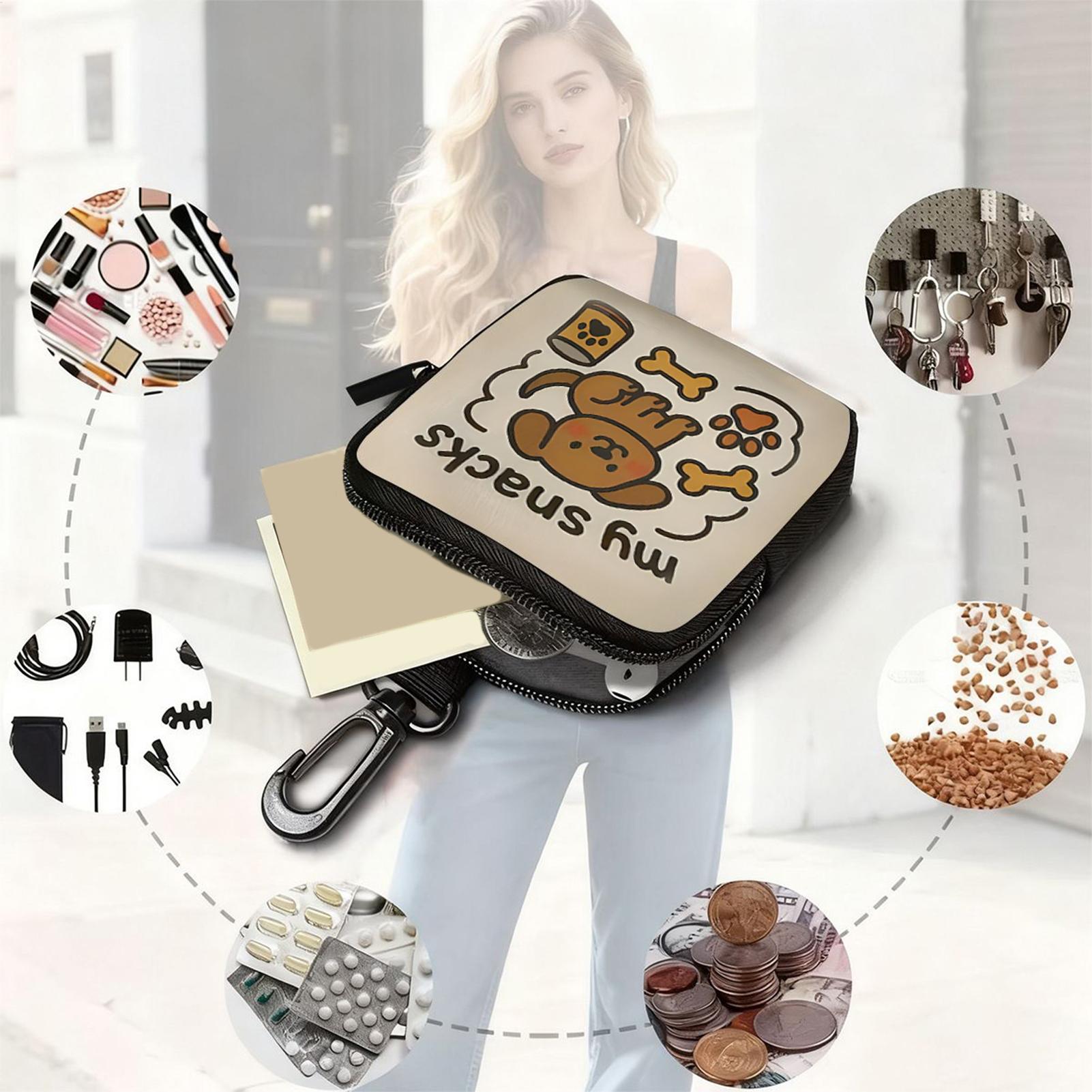 Portable Dog Treat Bag Puppy T – обзор и цена Food Snacks For Hiking