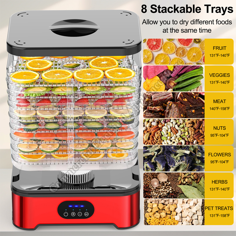 Digital Food Dehydrator Temper – обзор и цена Food Dehydrator Snacks
