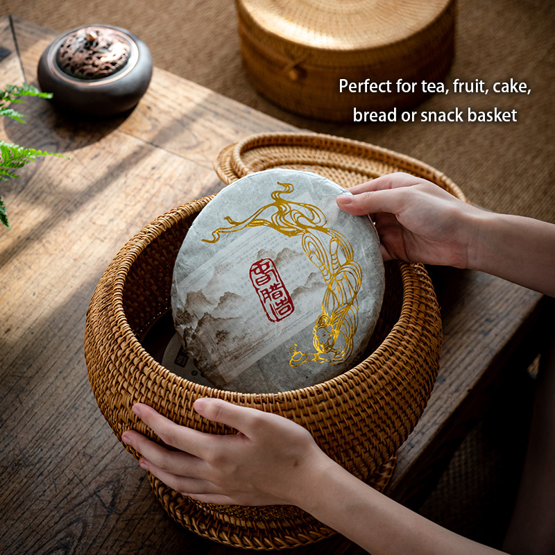 Handwoven Rattan Tea Storage B – обзор и цена Food Snacks That Are Green