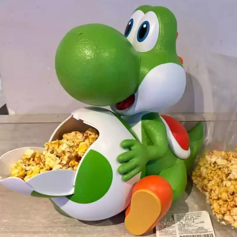 Cartoon Green Dinosaur Popcorn – обзор и цена Food Snacks That Are Green